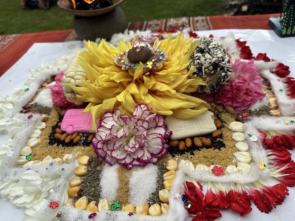 Despacho Offering to Pachamama Immersion 2