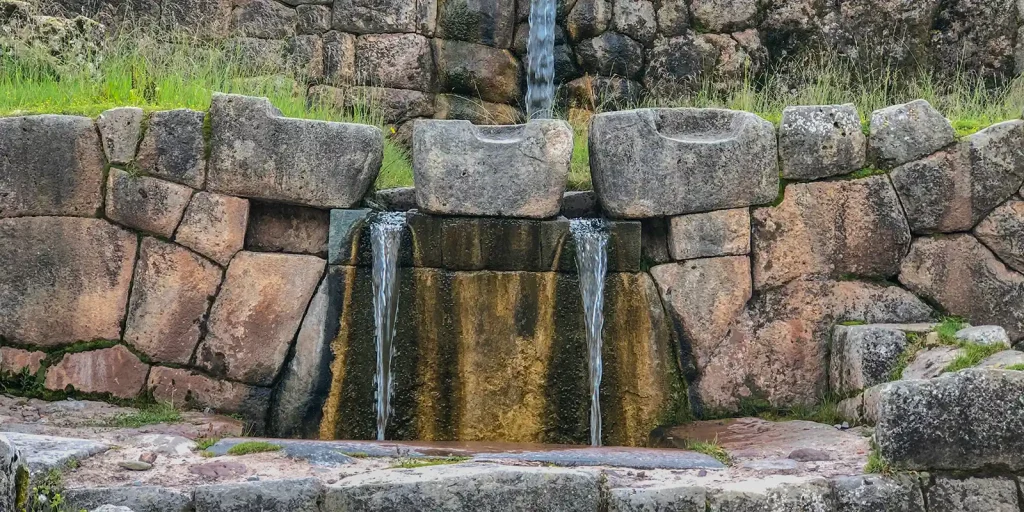The water shrine at Tambomachay — one of the best preserved power places in Cusco