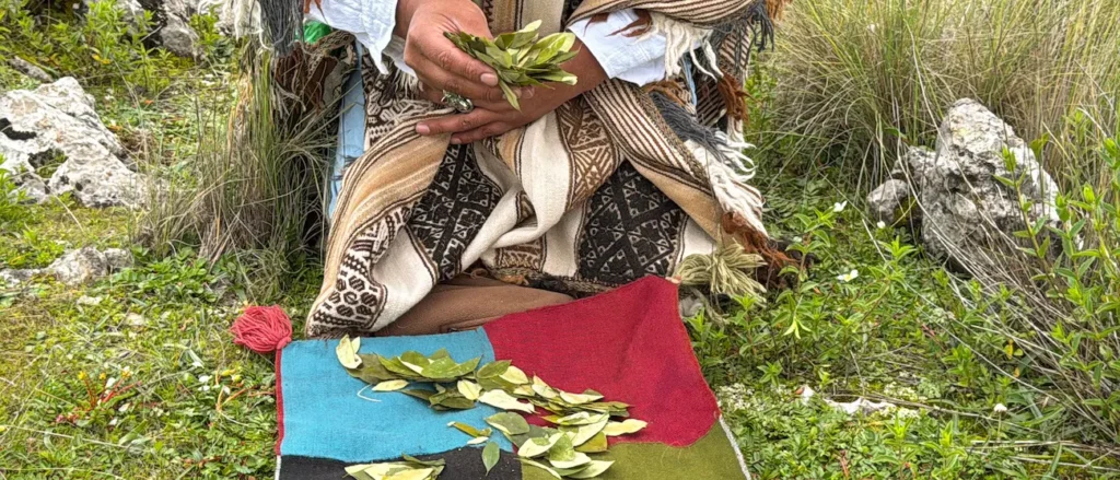 coca leaf ceremony