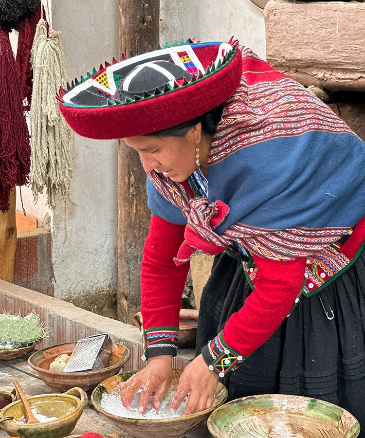 healing peru - chinchero textiles