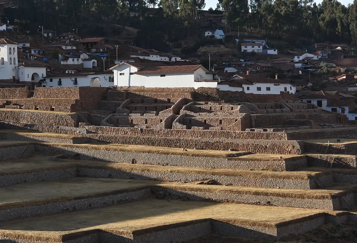 chinchero cusco landscape Sacred Valley church