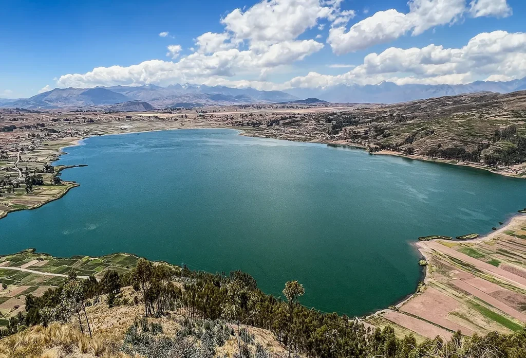 chinchero lake landscape Sacred Valley