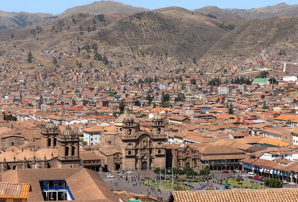 cusco city landscape