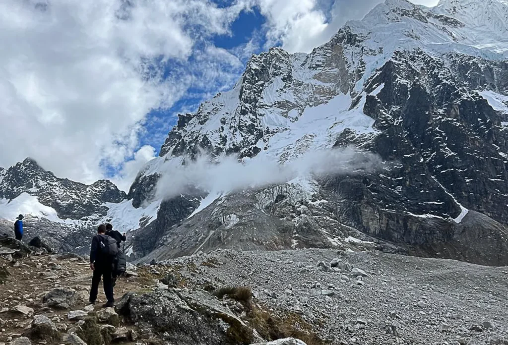 humantay lake lake landscape salkantay tourist trek