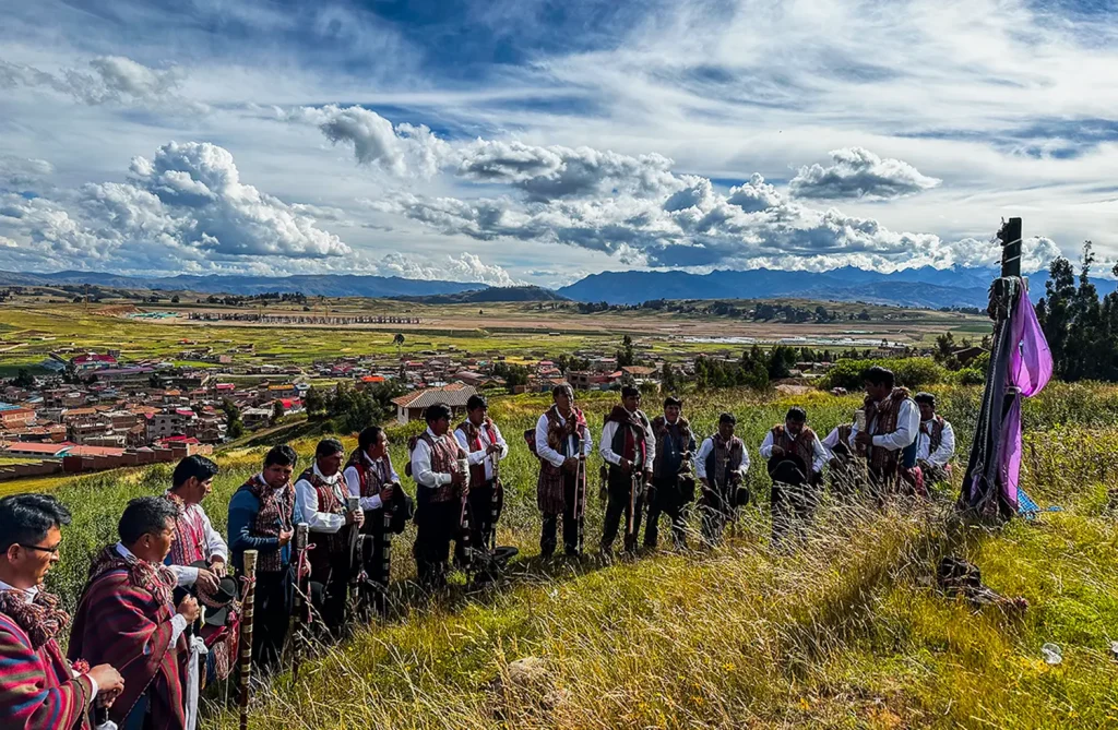 Cruz Velacuy en Cusco