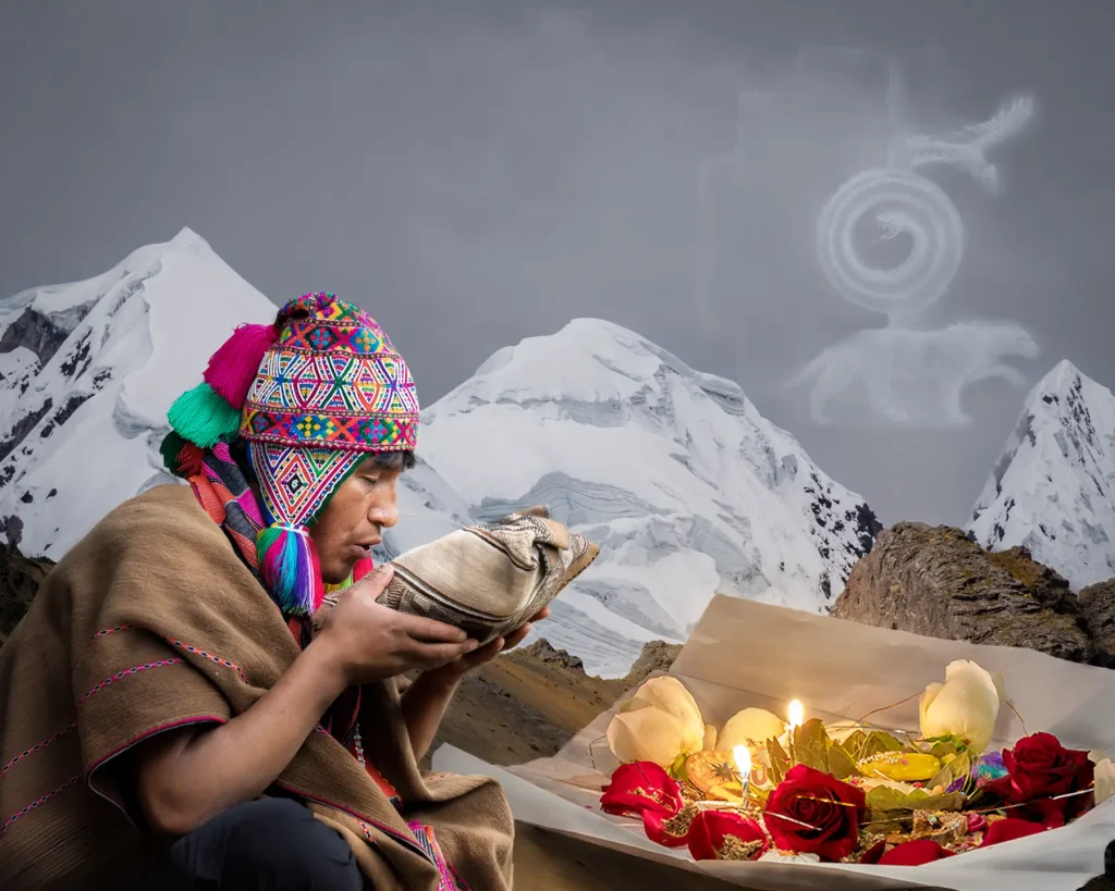 offering to pachamama
